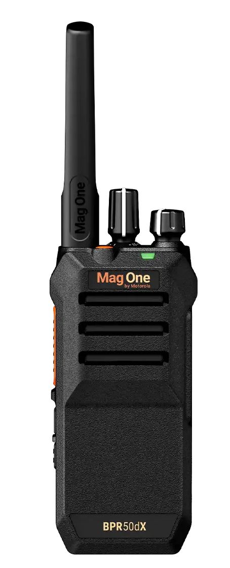 Motorola MagOne BPR50DX Two-Way Radio - 4W, 16C, Analog/DMR, VHF(136-174MHz) - M03N - AAH88LDK8AD5BN