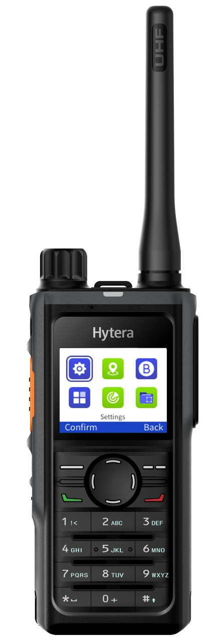 Photo of Hytera HP682 Um Two-Way Radio, 4W, 1024C, Analog/DMR, IP67, MD, TFT Display, UHF(400-527MHz) - H08