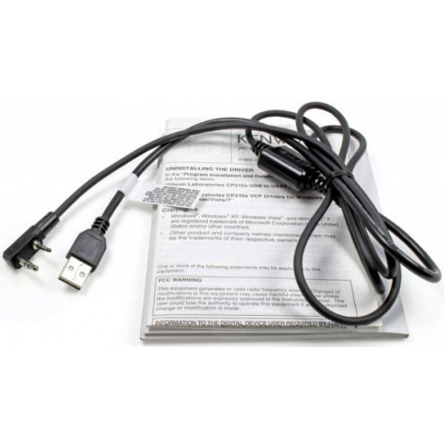 Photo of Kenwood KPG-22UM Programming Cable - USB - All Kenwood 2-Pin Radios