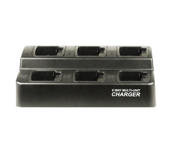 Photo of Voiceporter VPA-CHR6ICO1 Multi-Unit Charger - 6-Pocket - Fits Icom F3011, F4011 - Battery BP232