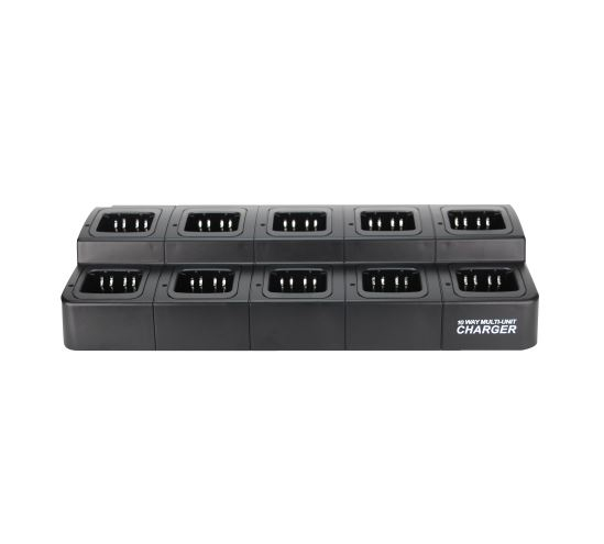 Photo of Voiceporter VPA-CHR10KEN1 Multi-Unit Charger - 10-Pocket - Fits NX-1000 - Battery KNB-45L