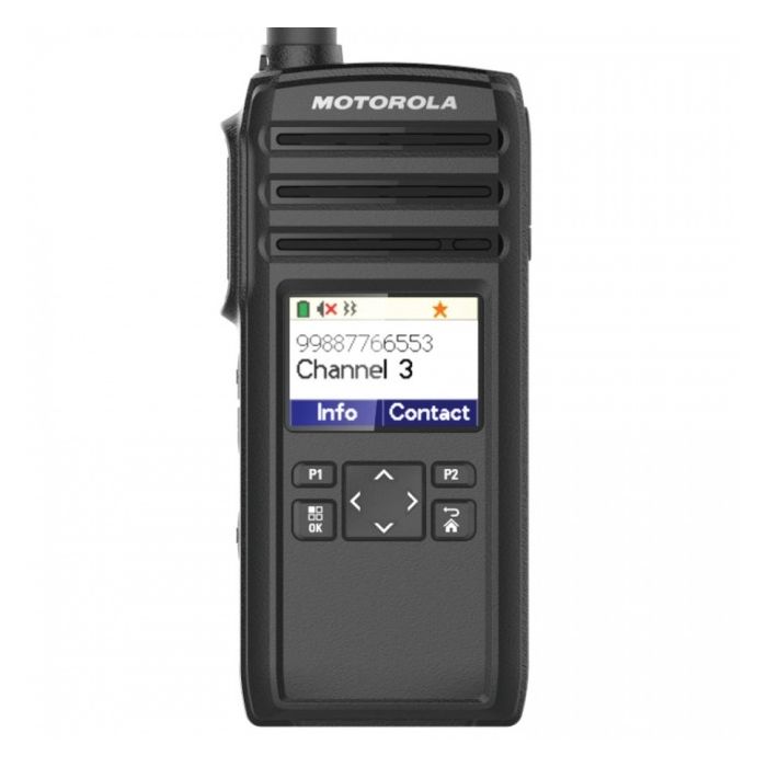 Motorola DTR700 TwoWay Radio 1W, Digital 900MHz, IP54, TFT Color Display M03
