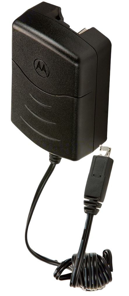 Motorola PMPN4009A AC Adapter - 120VAC, Micro-USB, Rapid-Rate
